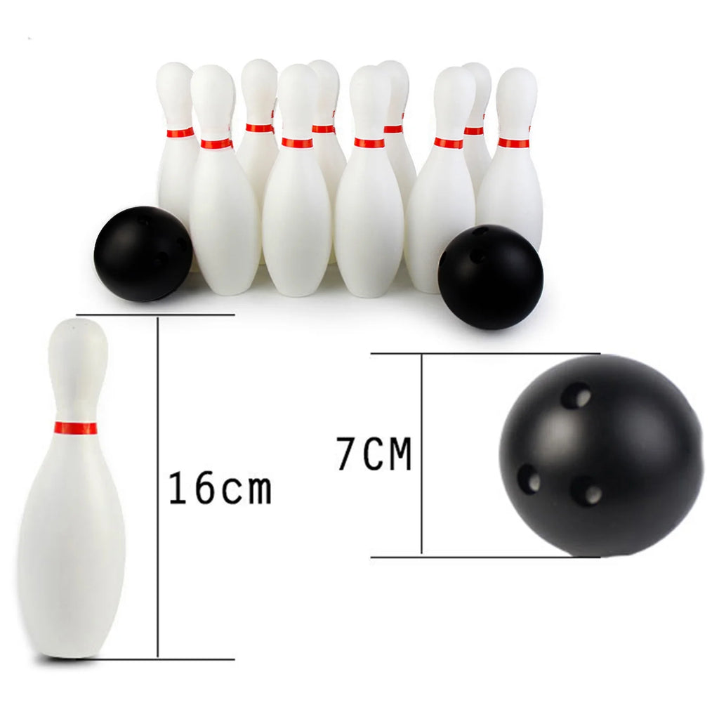12Pcs Toddler Kids Bowling Game Set Q1341
