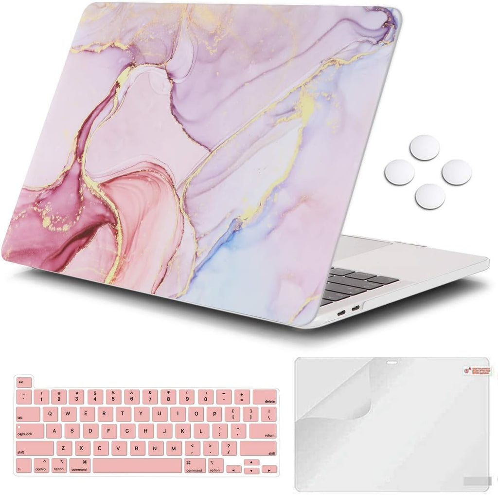 Slim Protective Cover for MacBook Pro 16 Inch 2019 Release A2141 - Nordic Marble L523