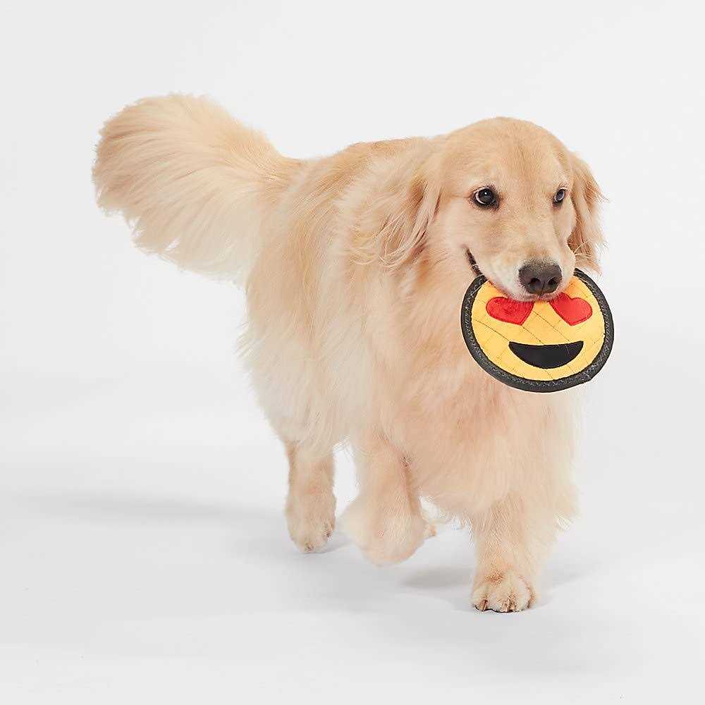 Heart Eyes Emoji Dog Toy T742198