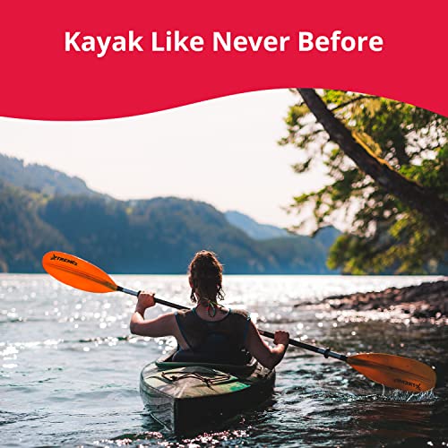 96” Fiberglass Reinforced Nylon 2-Piece Kayak Paddle H807
