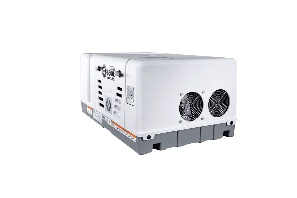 5500 Watt Dual-Fuel Installed RV Generator Z36378