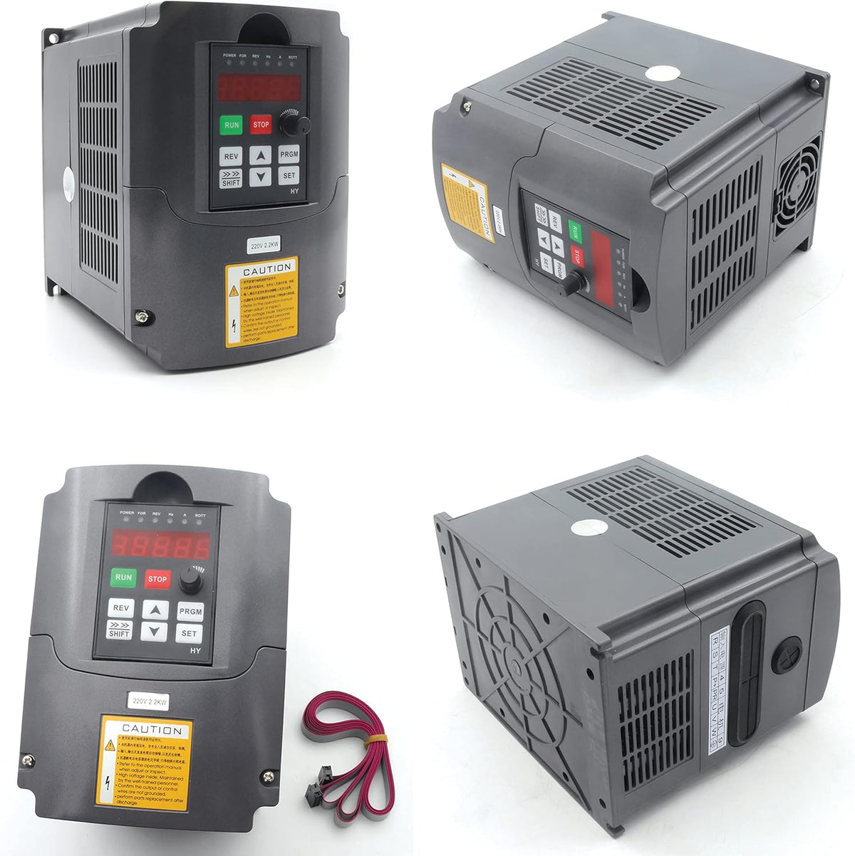 2.2KW 220V VFD Drive Inverter Frequency Converter Single Phase Input 3 Phase Output U246036