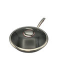 Hybrid Wok 30cm with Glass Lid E243
