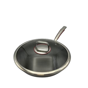 Hybrid Wok 30cm with Glass Lid E243