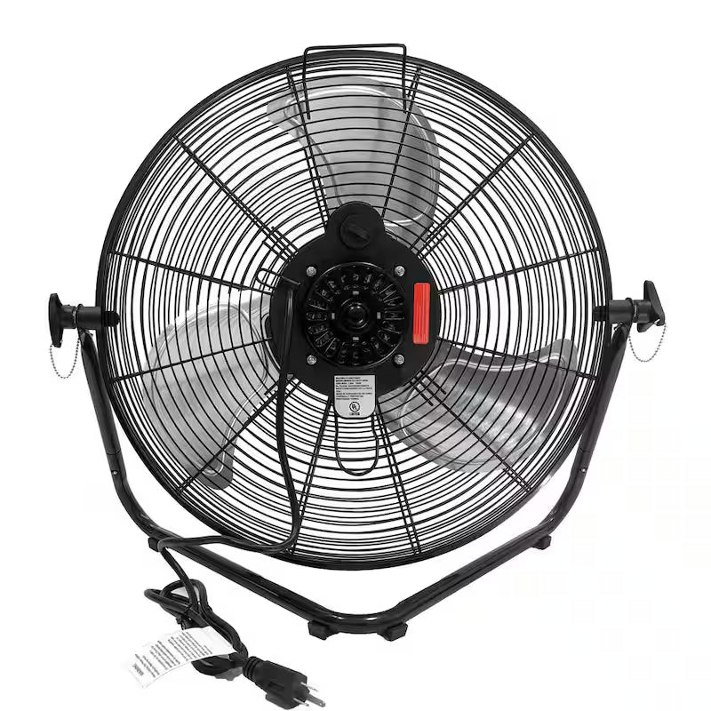 20 in. 3-Speed High Velocity Floor Fan V9935