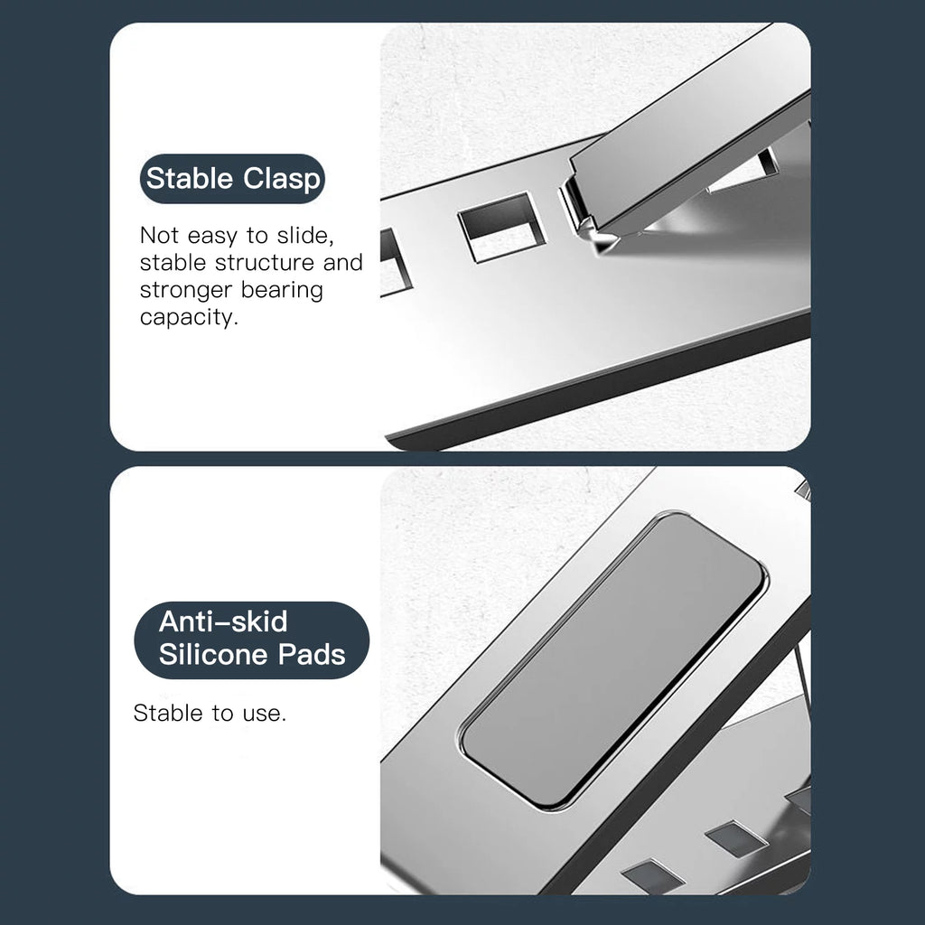 Portable Aluminum Laptop Stand Foldable K24366