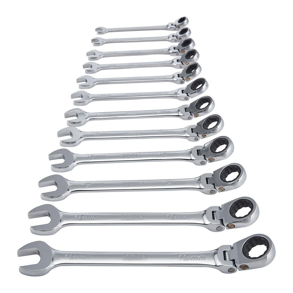 12-Piece Metric Ratcheting Combination Wrench I971176