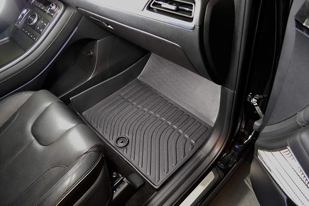 Heavy Duty Black Trunk Floor Mats for Hyundai Palisade 2020-2021 N589