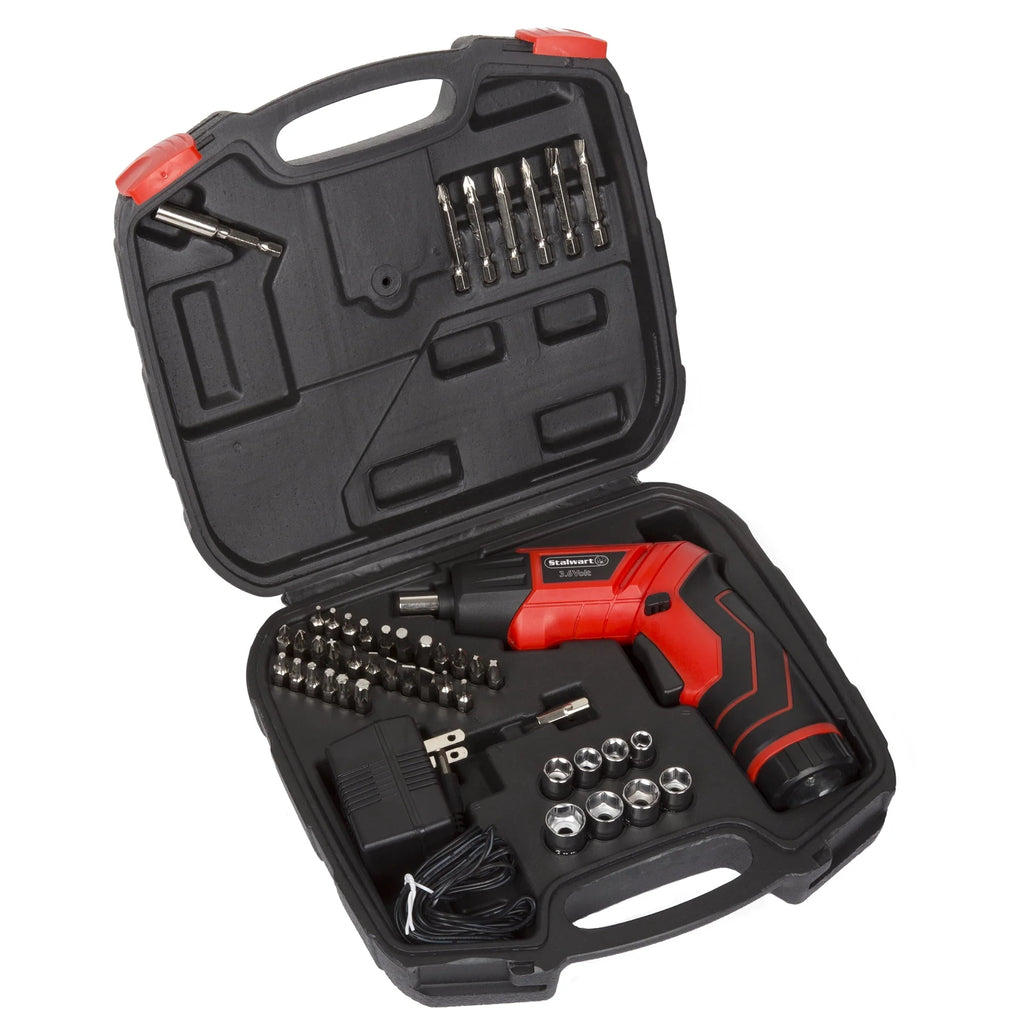 3.6V Cordless Electric Screwdriver Kit with Case Q724