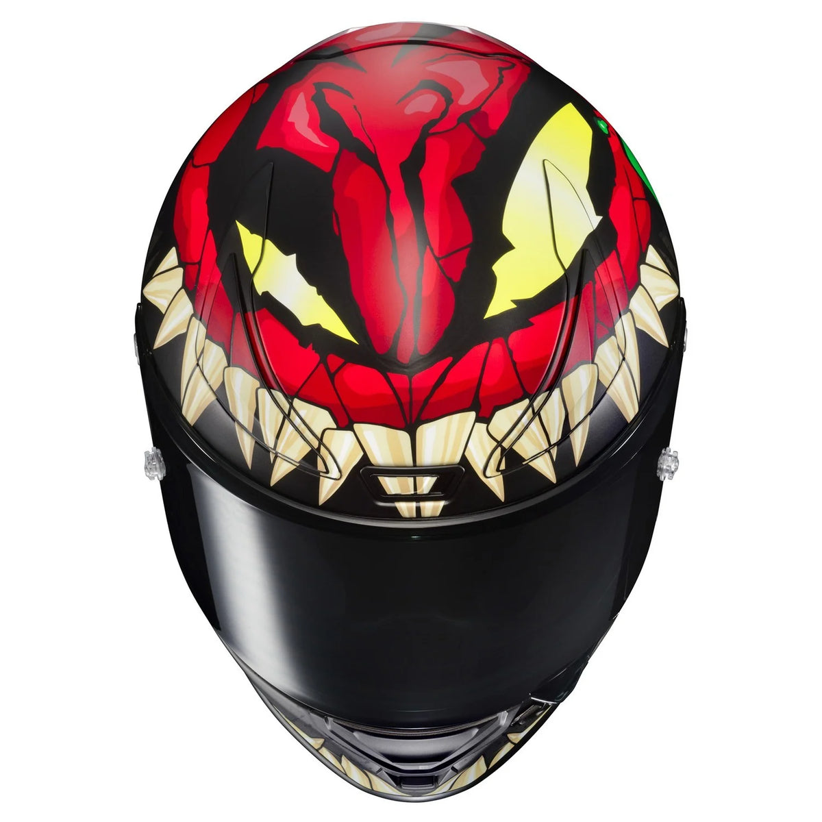 Motorcycle Helmet Red/Green MD A696478