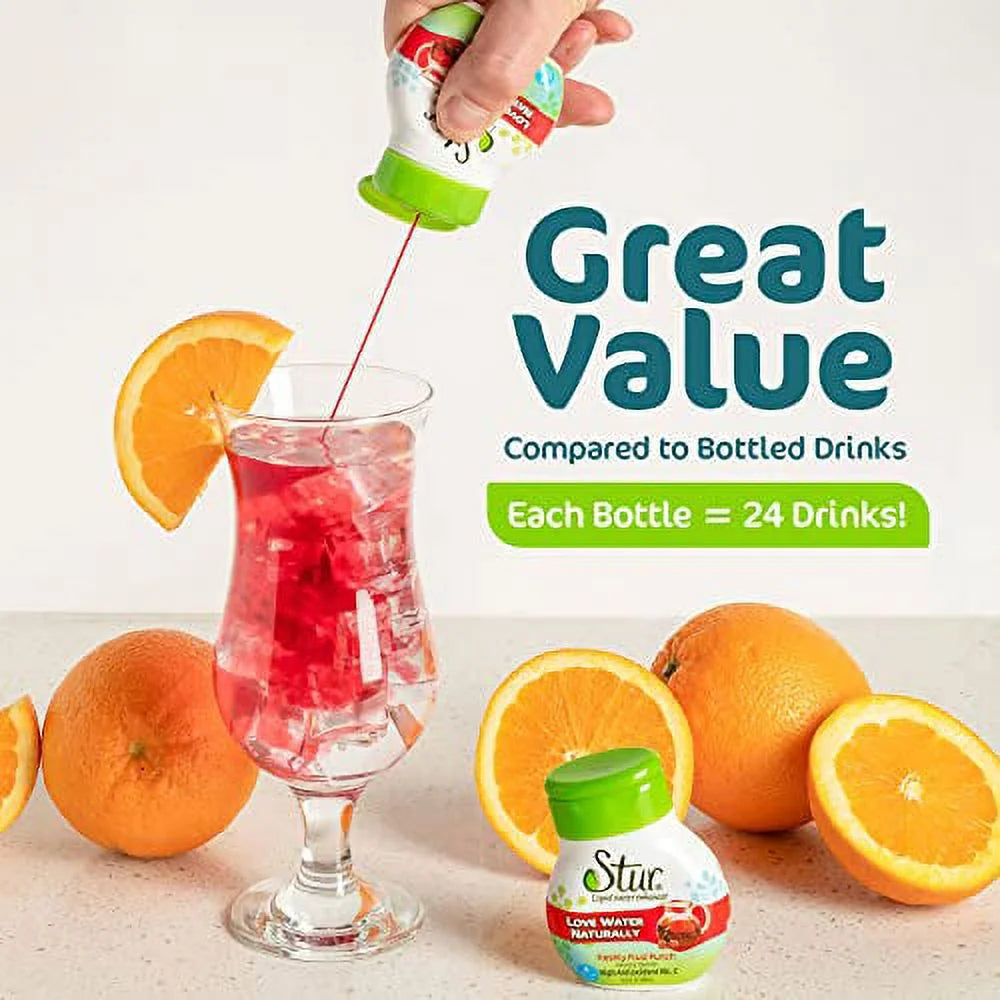 Pomegranate Cranberry Sugar Free Liquid Drink Mix, 5 Bottles K97560