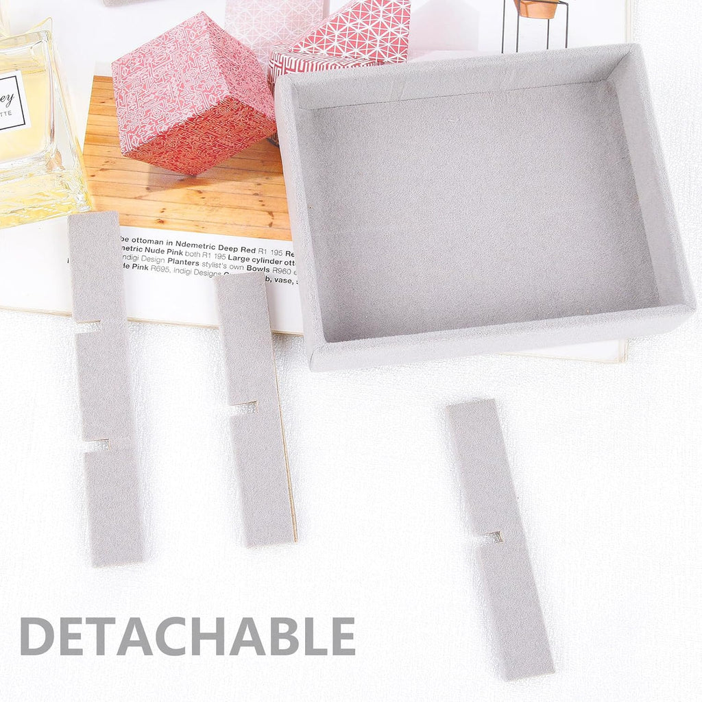 4PCS Stackable Jewelry Organizer Trays M4625