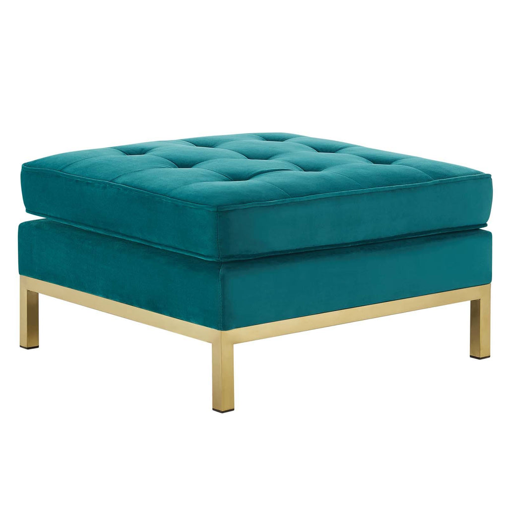 Velvet Ottoman E847