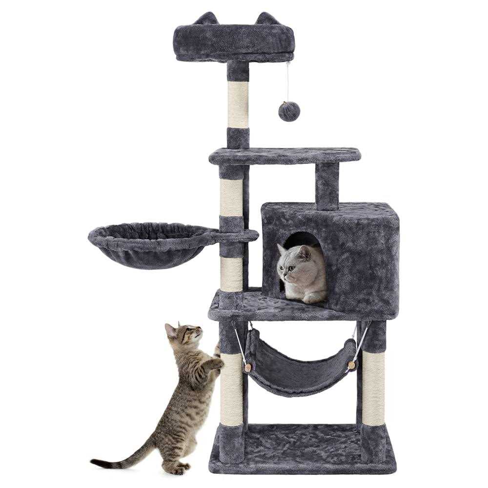 54.5 inch Cat Tree Tower with Scratching Posts Z8035