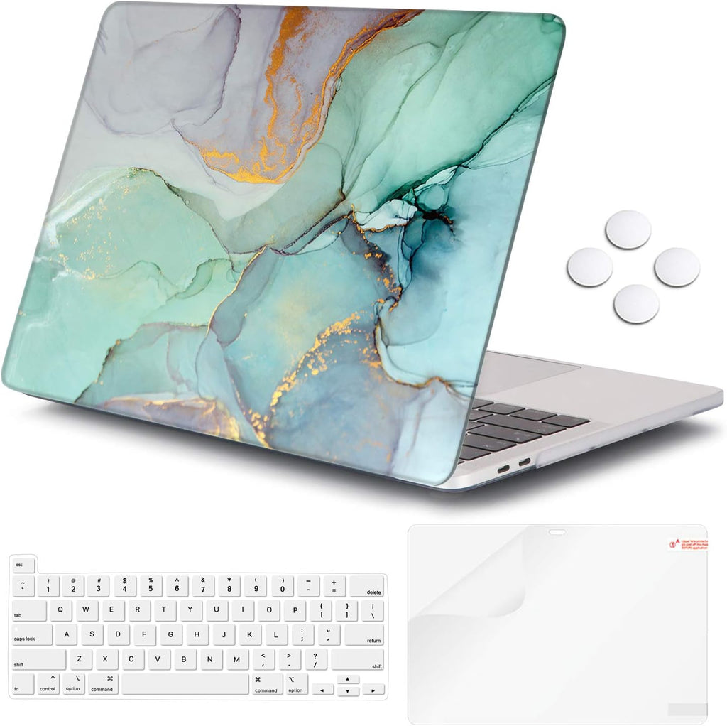 Slim Protective Cover for MacBook Pro 16 Inch 2019 Release A2141 - Nordic Marble L523