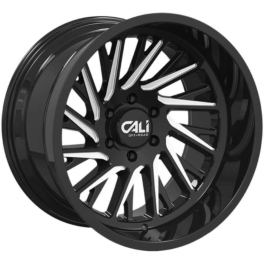 Gloss Black/Milled 24x14 6-139.7 -76mm 106Mm A287480