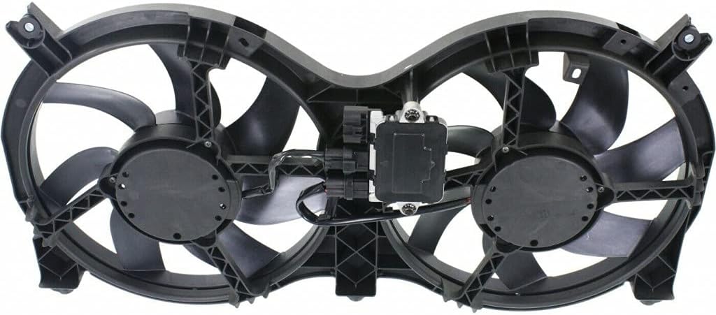 A/C Condenser Fan Assembly with Fan Control Module V683