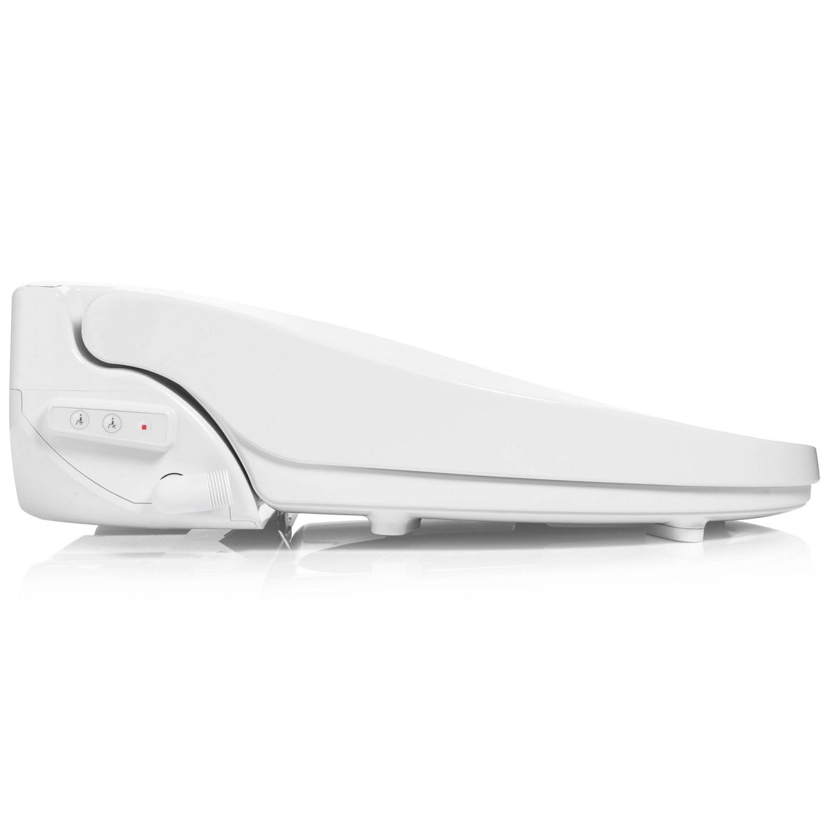 Elongated White Electronic Bidet Seat Z933369