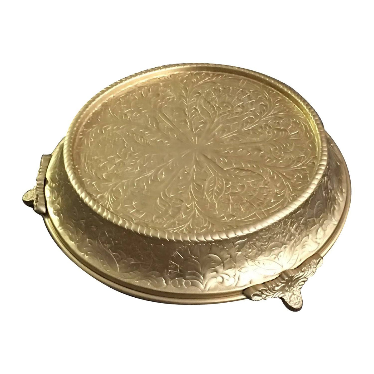 Wedding Cake Stand Tapered 16x22 Round Gold Finish E376101