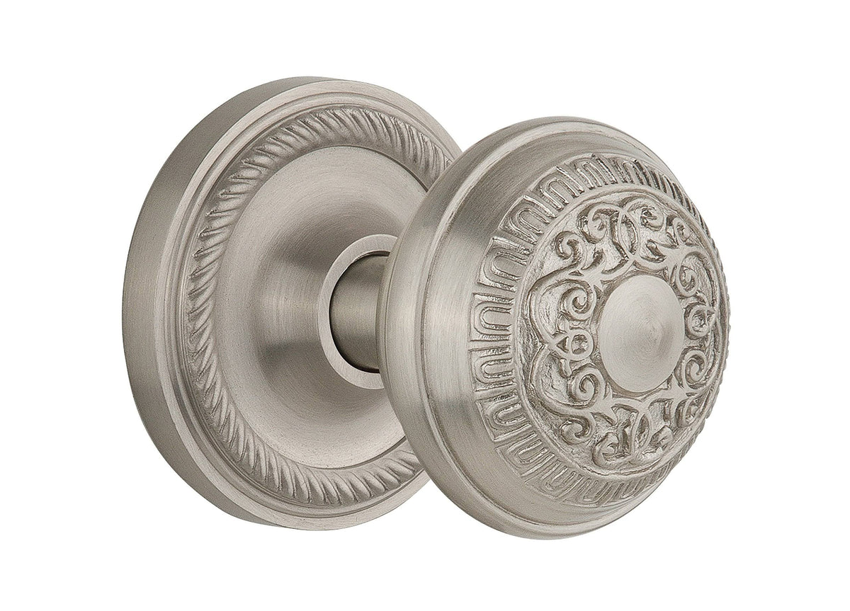 Satin Nickel Privacy Door Knob A1663