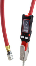 Red Digital Tire Pressure Gauge 0-160 PSI Y9652