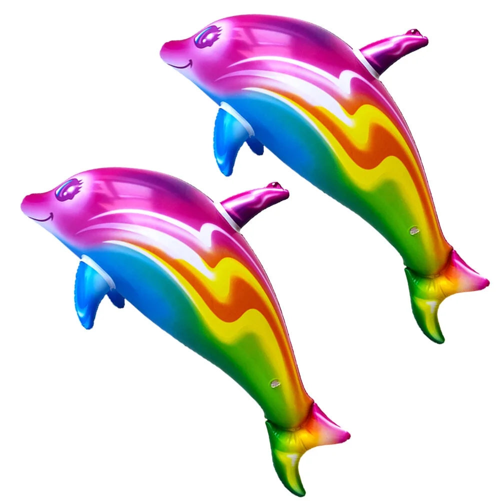 2pcs Inflatable Dolphin Toys D81844