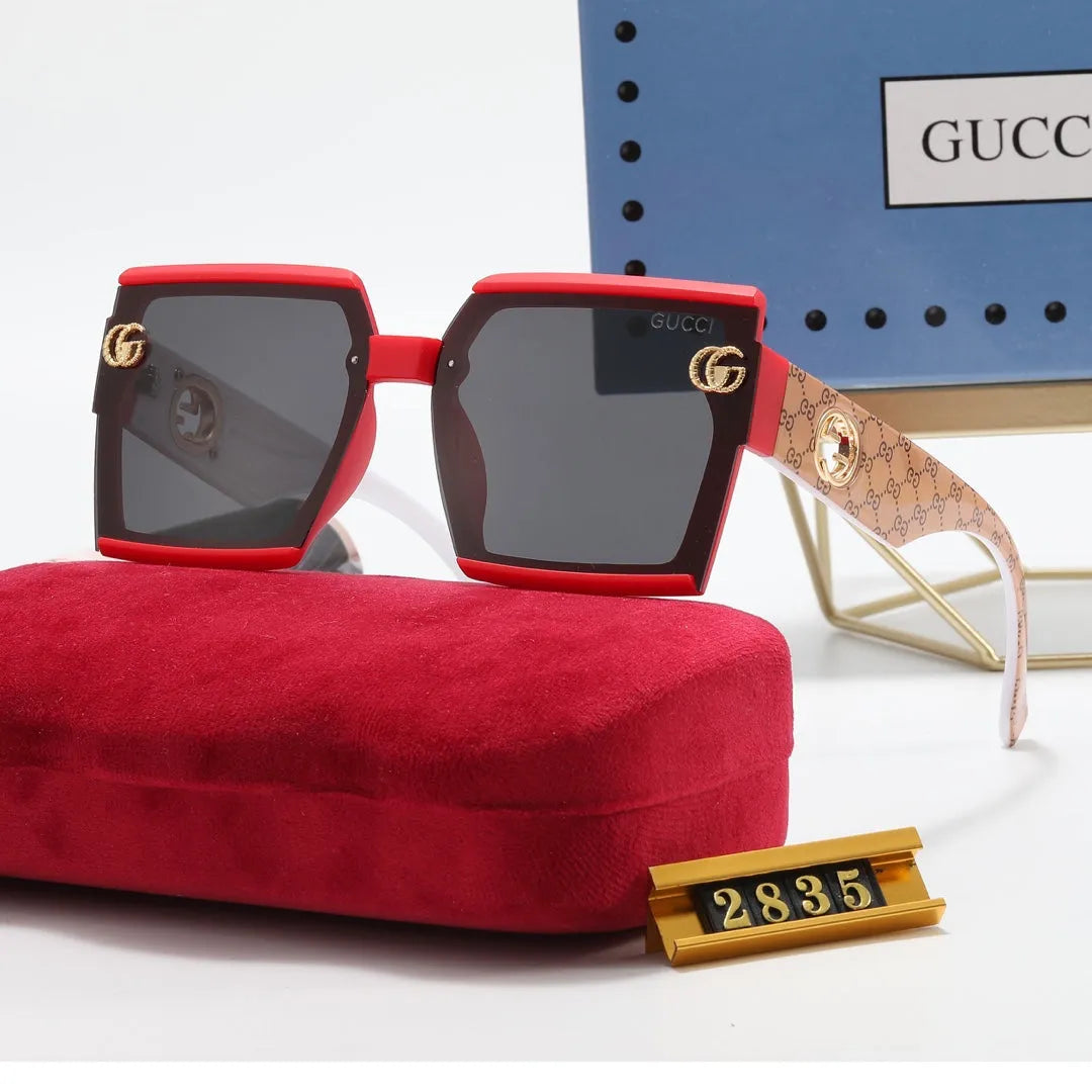 Square Thread Double G Polarized Sunglasses G1590