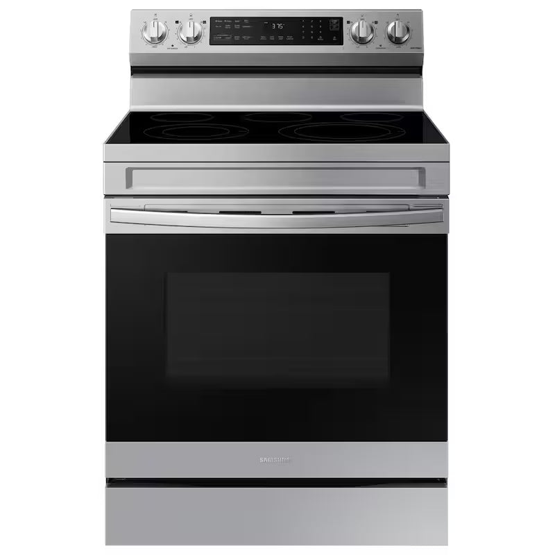 6.3 cu. ft. Convection Electric Range with AirFry in Stainless Steel T985