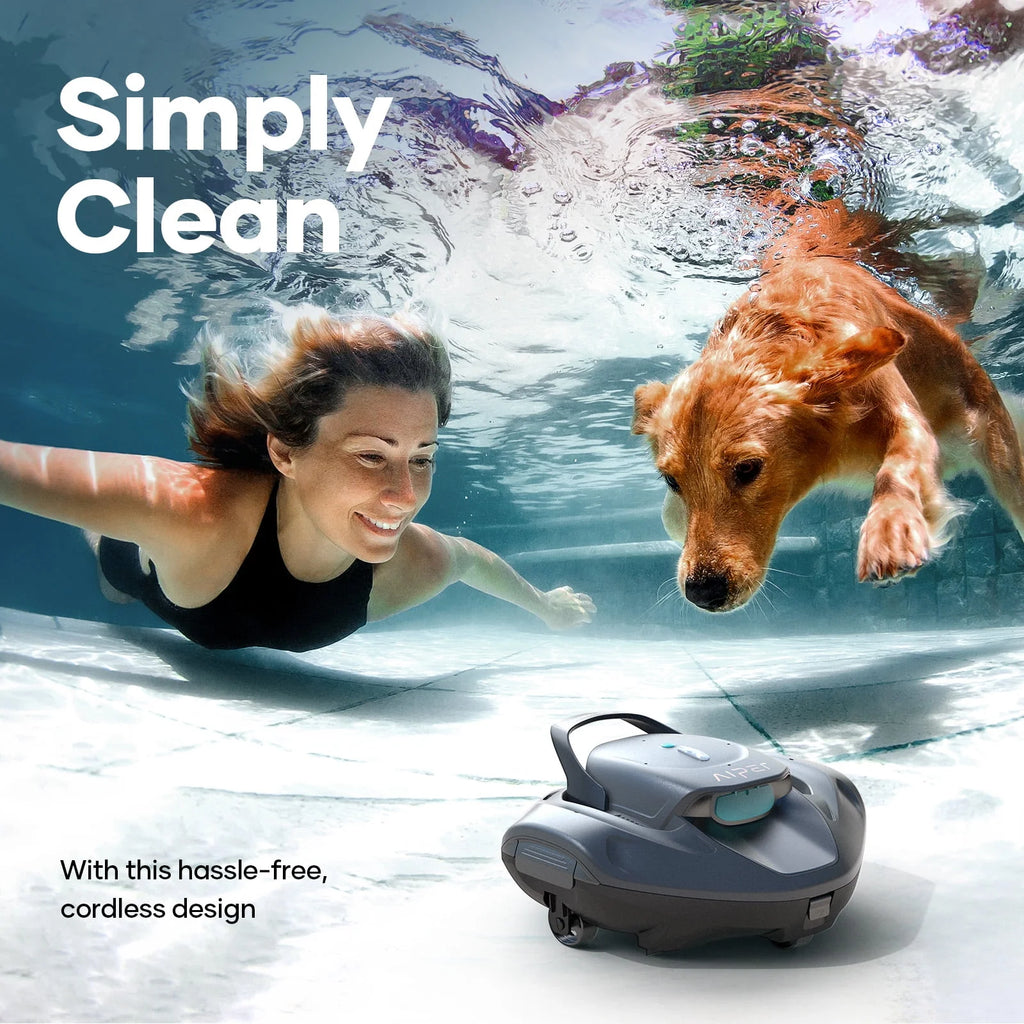 Cordless Robotic Pool Cleaner P822082