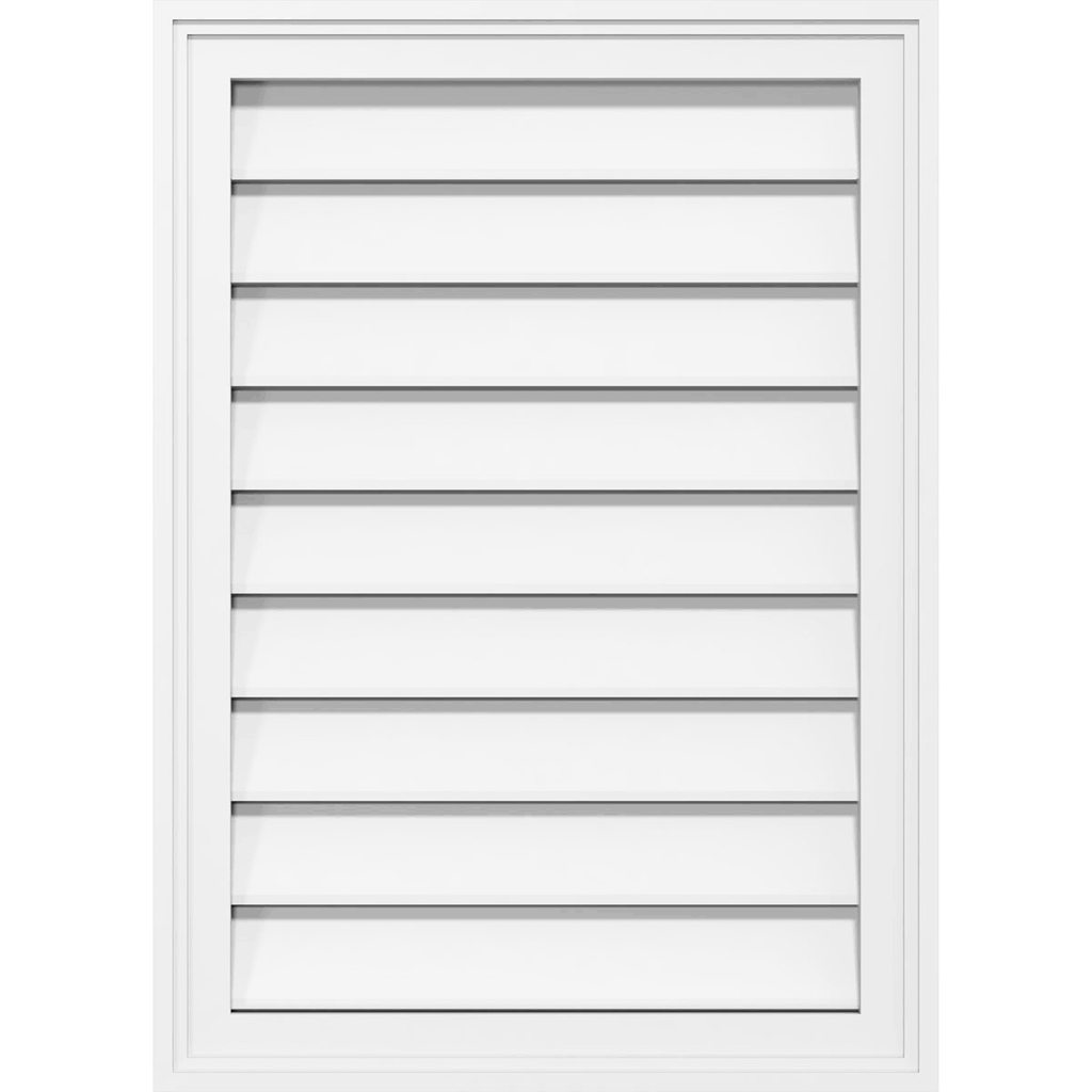 PVC Gable Vent V261536