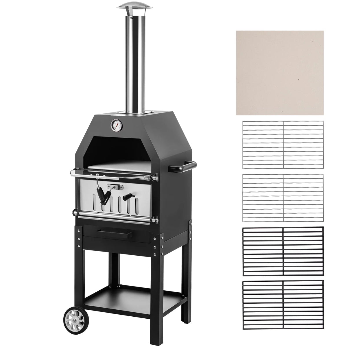 Portable Wood Fired Pizza Oven D10951