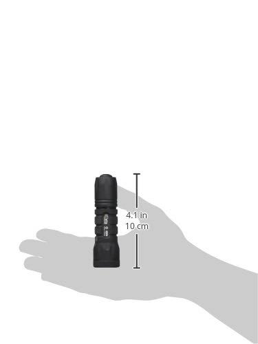 1-Cell Flashlight with Standard Bezel Ring Lens High Low Tailcap F1631