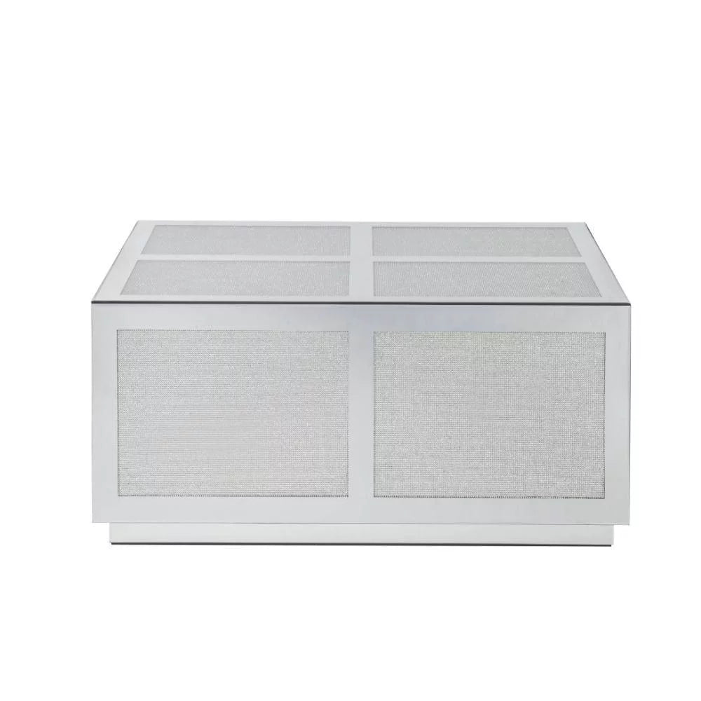 Mirrored Coffee Table + 2 End Tables V78018