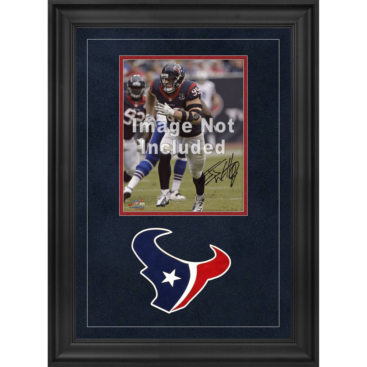 8x22 x 10x22 Vertical Photograph Frame with Team Logo K193