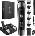 Electric Beard Trimmer, All-in-1 Multi-Grooming Hair Trimmer Kit, Cordless Clippers with Waterproof Y313808