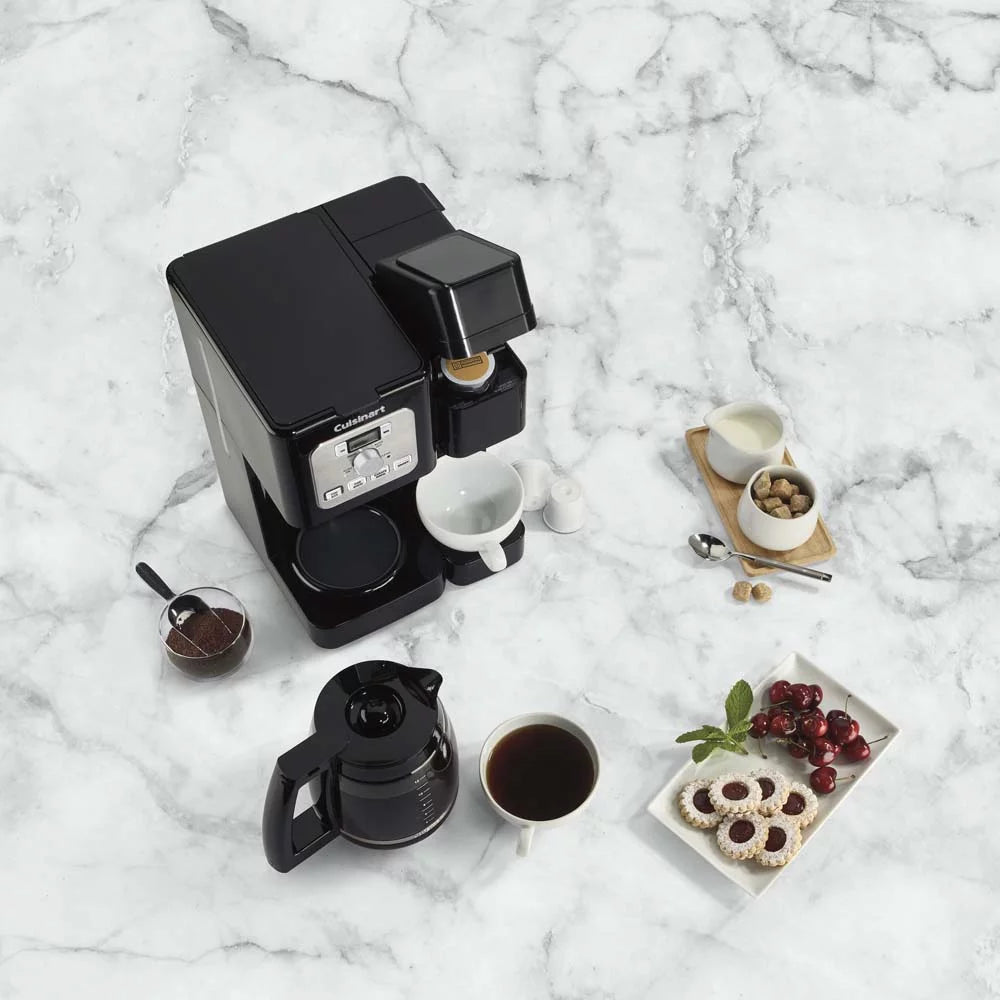 Black Silver Coffee Center Brew Basics U412
