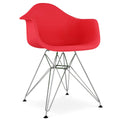 Red Mid Century Modern Armchair I71087