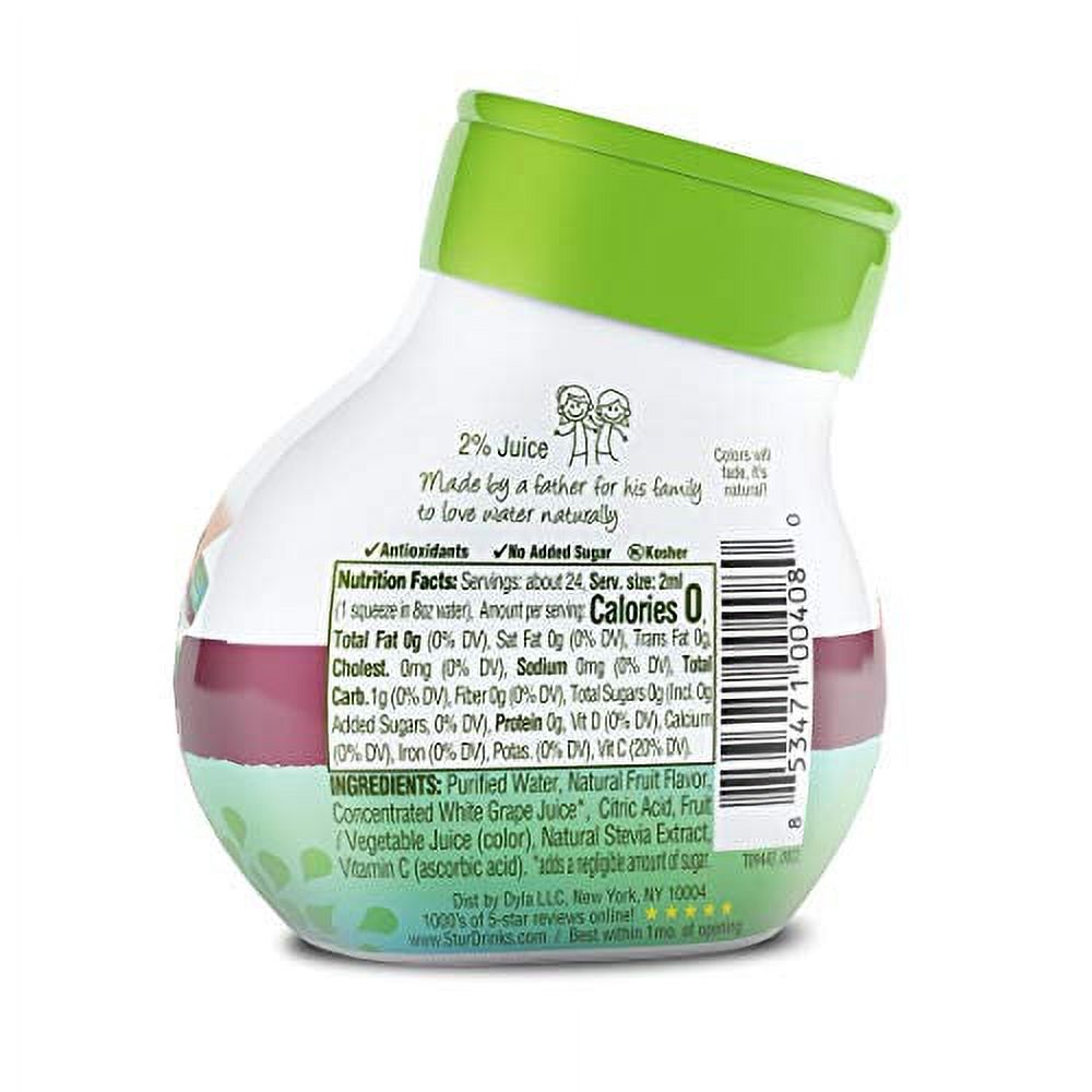 Pomegranate Cranberry Sugar Free Liquid Drink Mix, 5 Bottles K97560