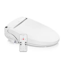 Elongated White Electronic Bidet Seat Z933369