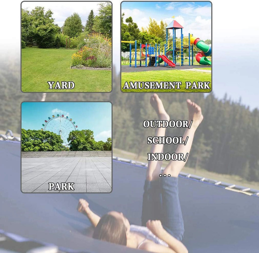 10 FT Trampoline with Safety Enclosure Net U399405