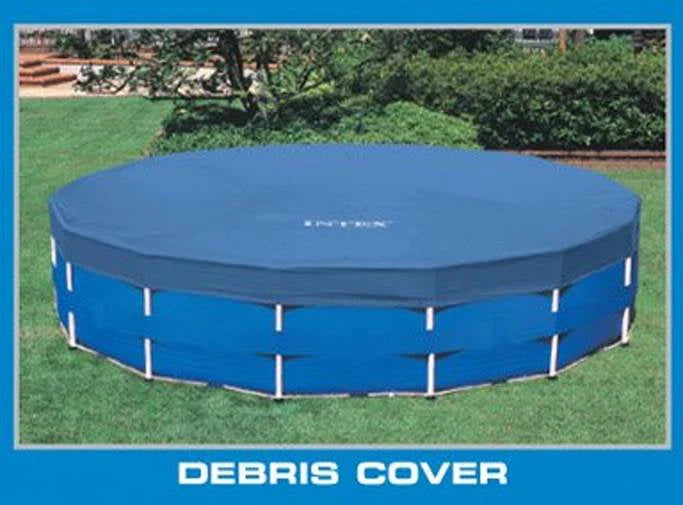 18ft x 48in Round Metal Frame Above Ground Swimming Pool Set W9010