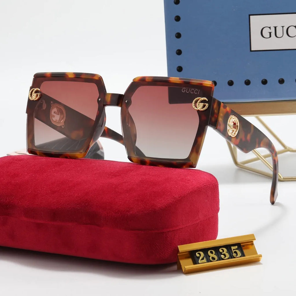 Square Thread Double G Polarized Sunglasses G1590