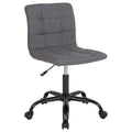 Gray Fabric Office Task Chair A5381
