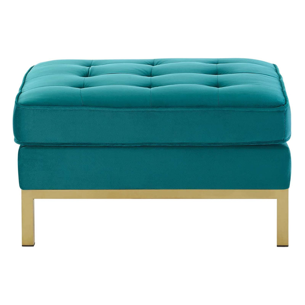 Velvet Ottoman E847