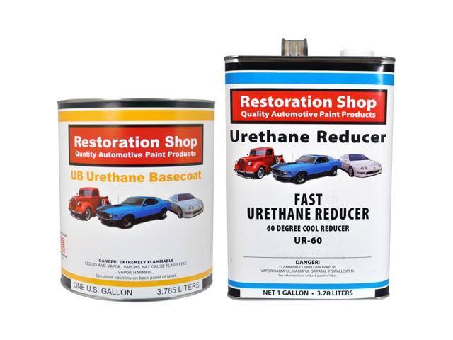 Blue Metallic Urethane Basecoat Clearcoat Auto Paint Kit U64366
