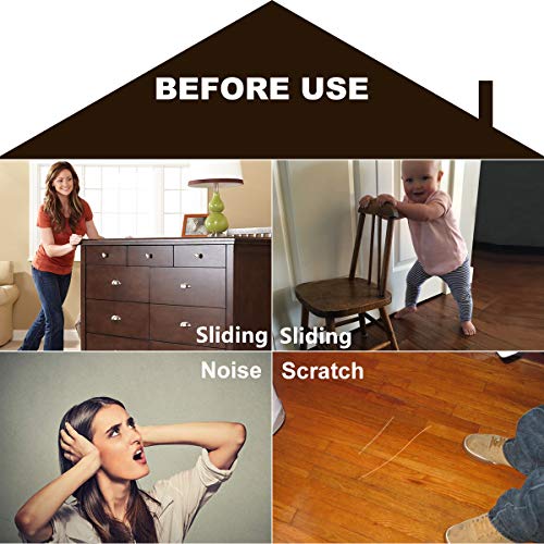 20 Pieces 2" Self Adhesive Furniture Pads with 30 Bumper Pads F35114