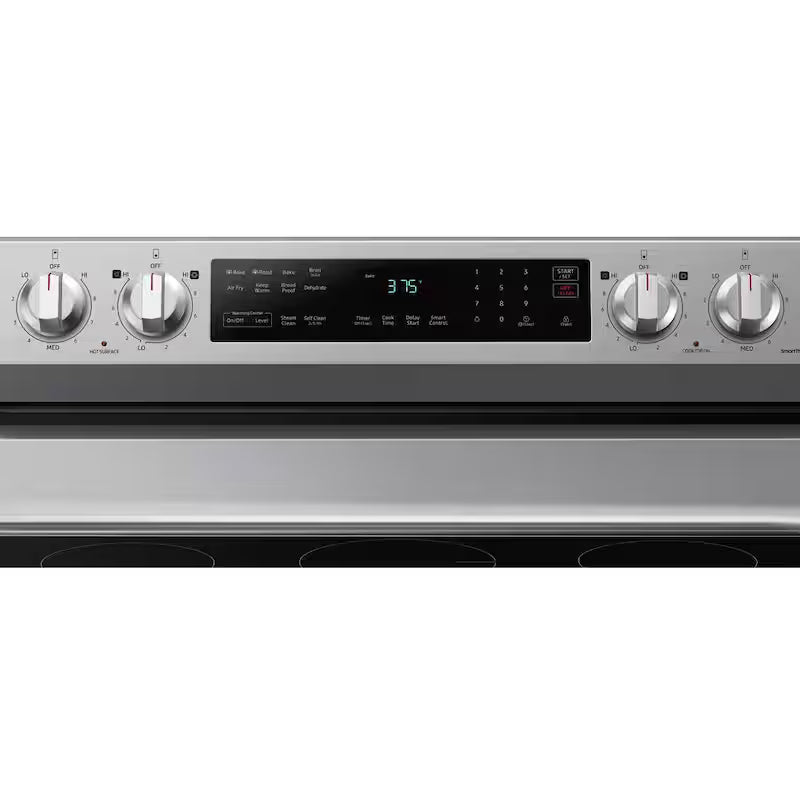 6.3 cu. ft. Convection Electric Range with AirFry in Stainless Steel T985
