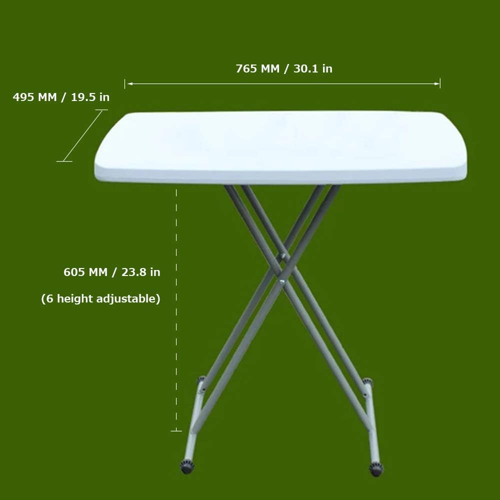 White Small Folding Table 2ft X 3 Ft N63253