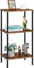 Brown 3-Tier End Table X694