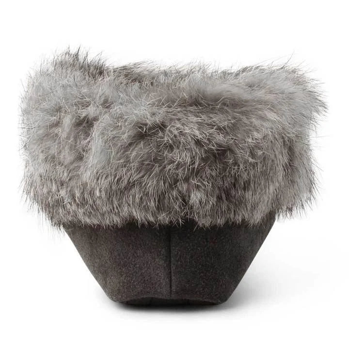 Charcoal Suede Moccasins G944